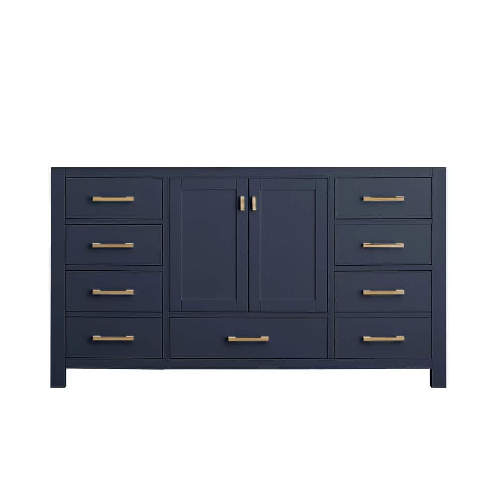 Avanity Modero-V60-A Modero 60" Single Free Standing Vanity Cabinet Only - Blue