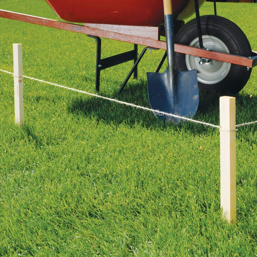 Outdoor Essentials 18 in. Wood Garden Grade Stakes, 24-Pack