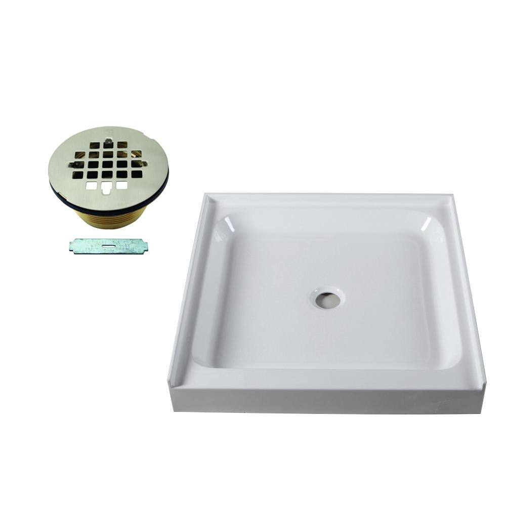 36'' W 36'' D Square Single Shower Base