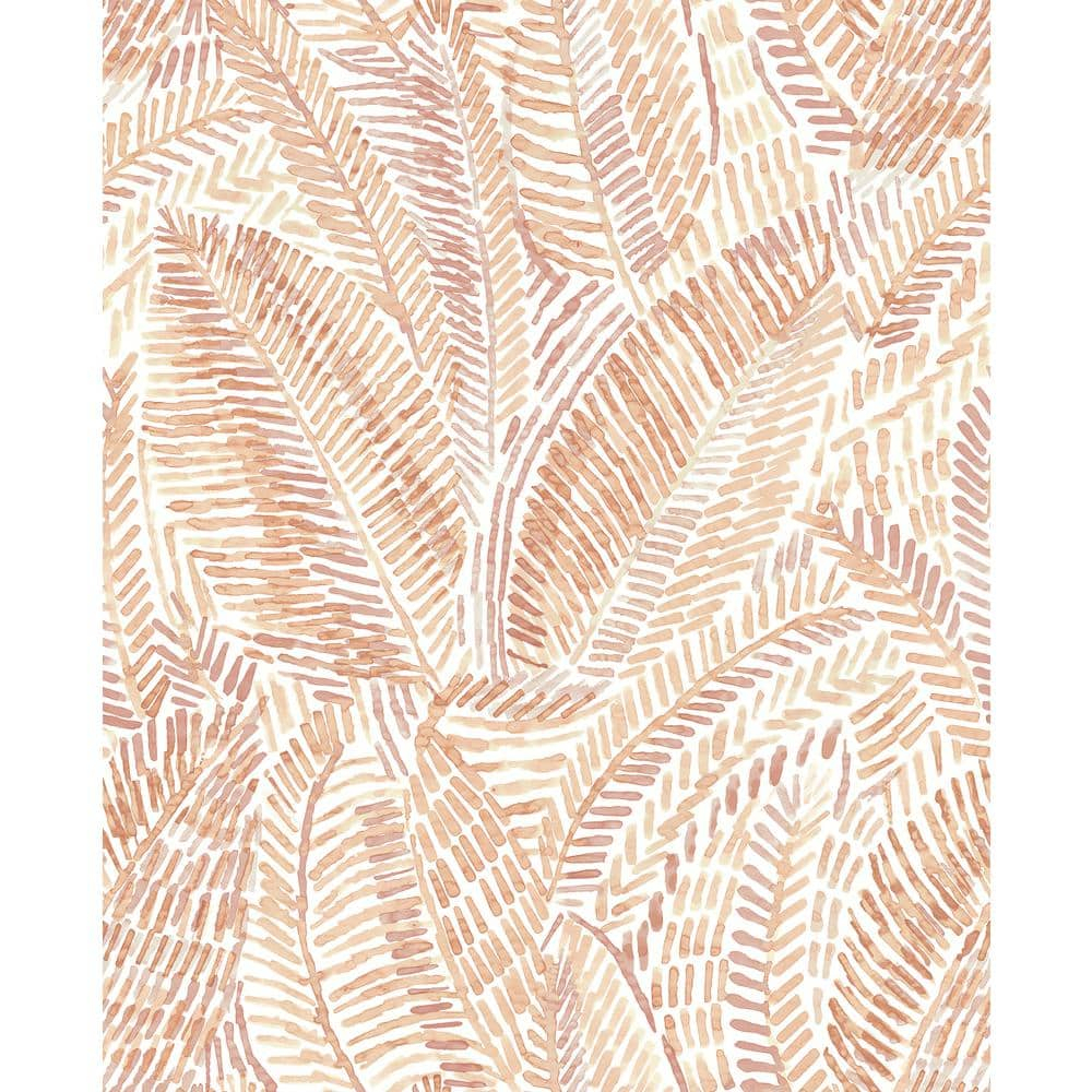Fildia Tropical Orange Non-Woven Wallpaper Roll