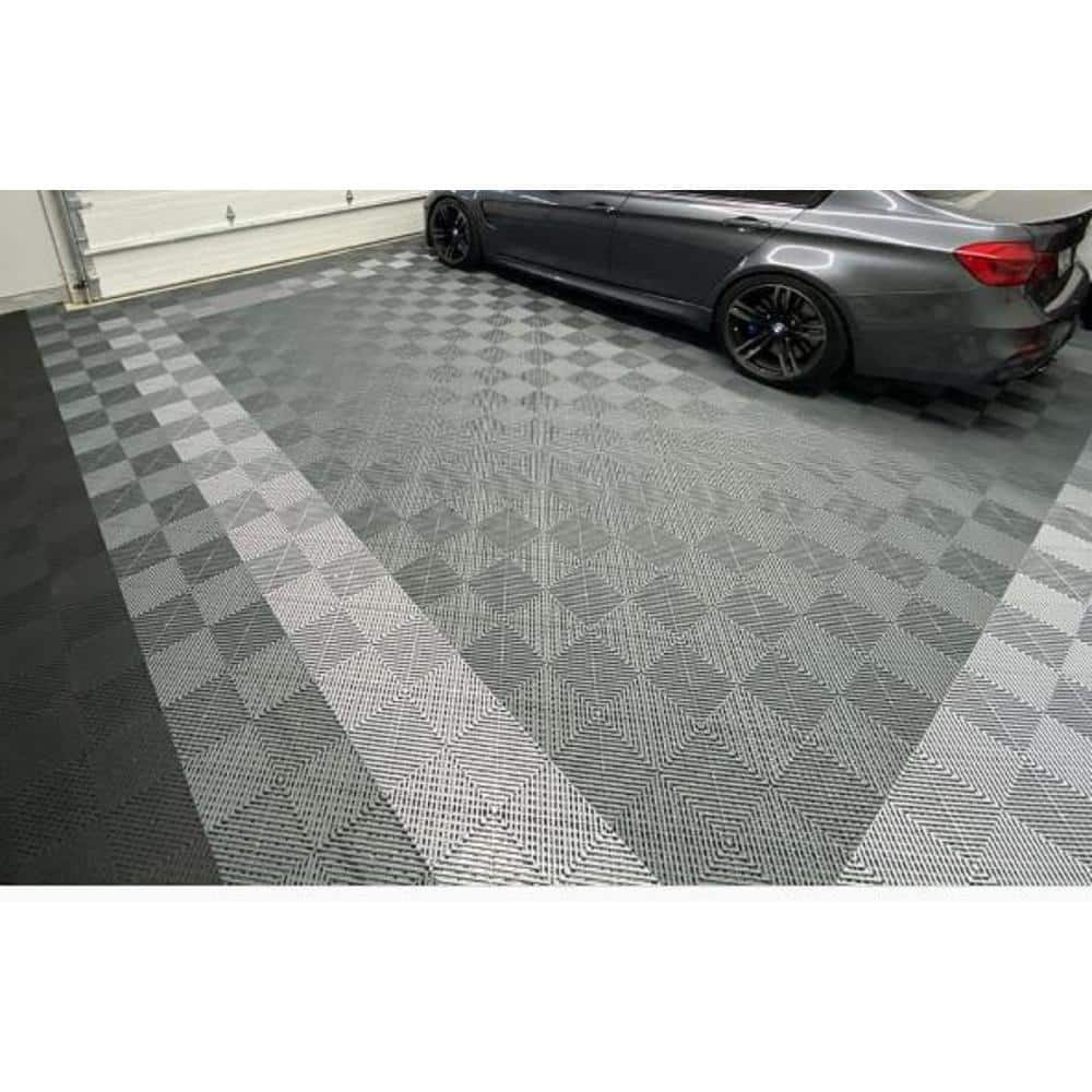 Swisstrax Ribtrax Swisstrax 12'' W x 12'' L Garage Flooring Tiles