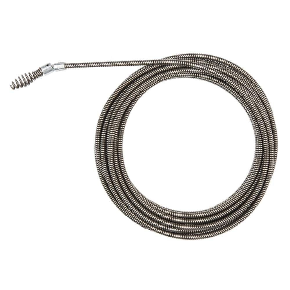 Milwaukee 25 ft Steel Drop Head Replacement Drain Cable