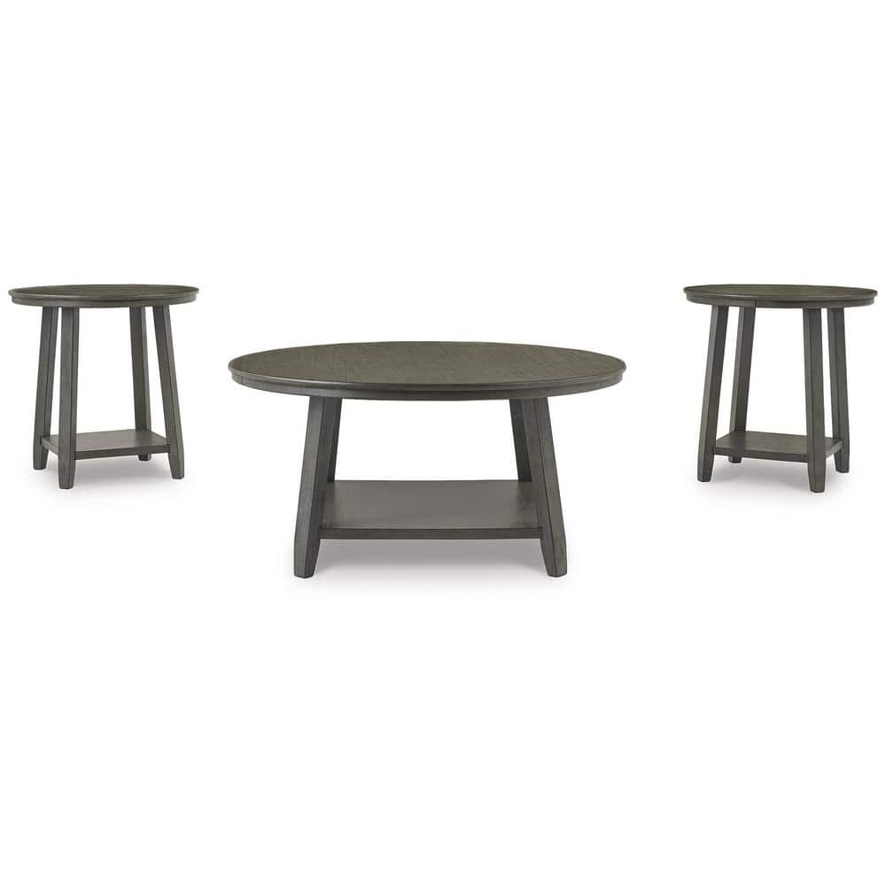 Signature Design by Ashley Contemporary Caitbrook Table (Set of 3)  Gray