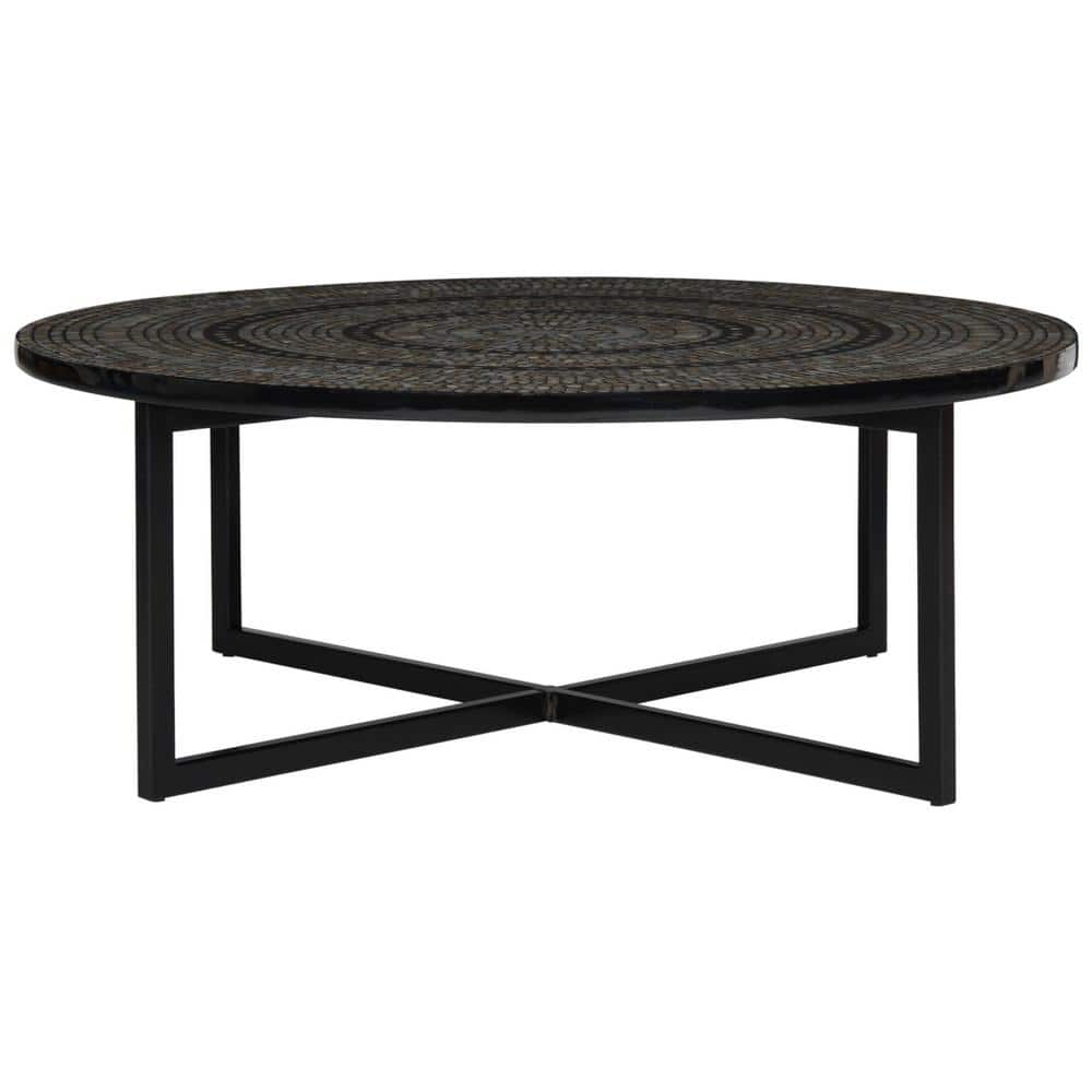 Cheyenne Coffee Table - Black - Safavieh