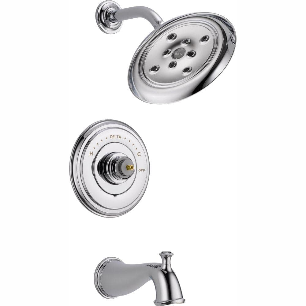 Classic Chrome 7" Stainless Steel Raincan Showerhead with H2Okinetic Technology