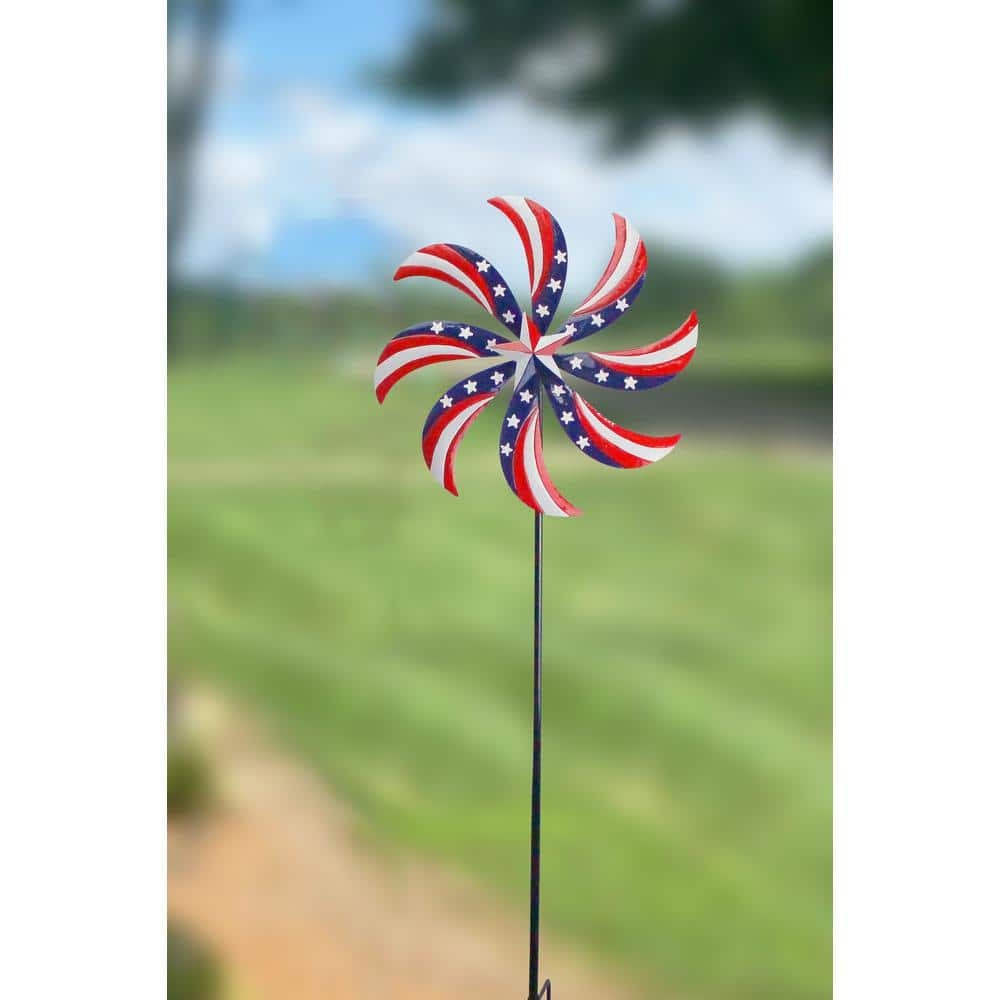 Red Carpet Studios Spinner Stake Patriotic