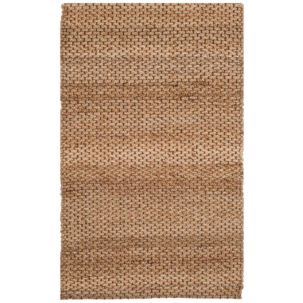 SAFAVIEH Natural Fiber Lillian Braided Jute Area Rug, Natural, 3' x 5'