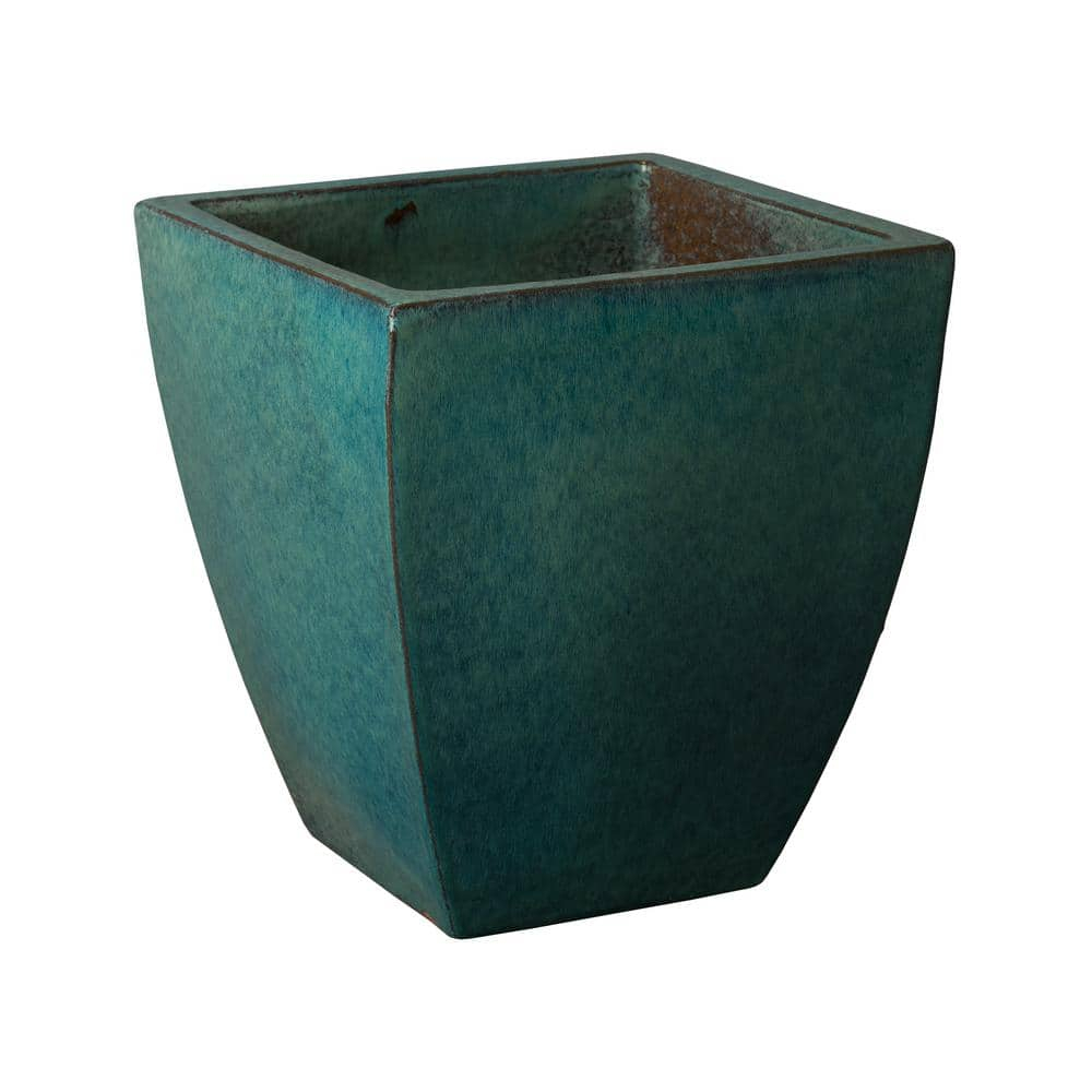 Emissary Lok Planter 15" x 17" - Teal