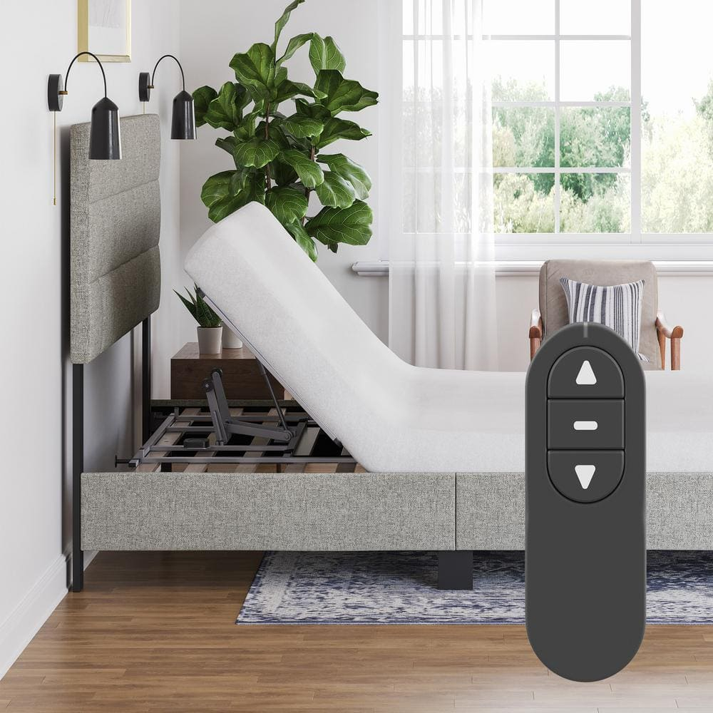 Boyd Sleep King Size Adjustable Base Kit - Lightweight Bed Riser with Wireless Remote, Fast Easy Assembly