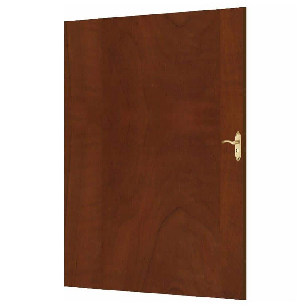 PVC Faux Wood 4 ft. x 7 ft. Peel and Stick Door Skin - (28 sq.ft.)
