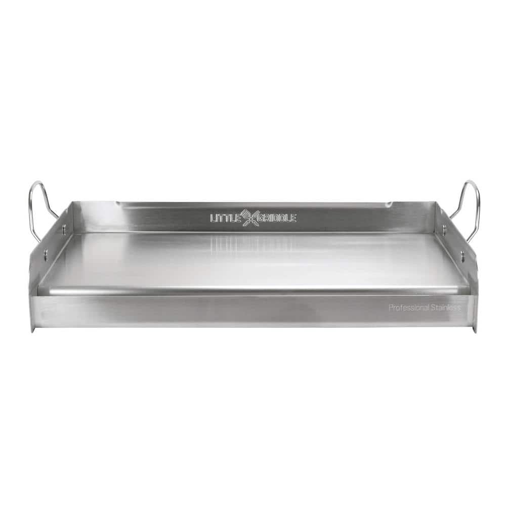 Little Griddle GQ230 25" X 16" Professional Series Full Size Stainless Steel BBQ Griddle