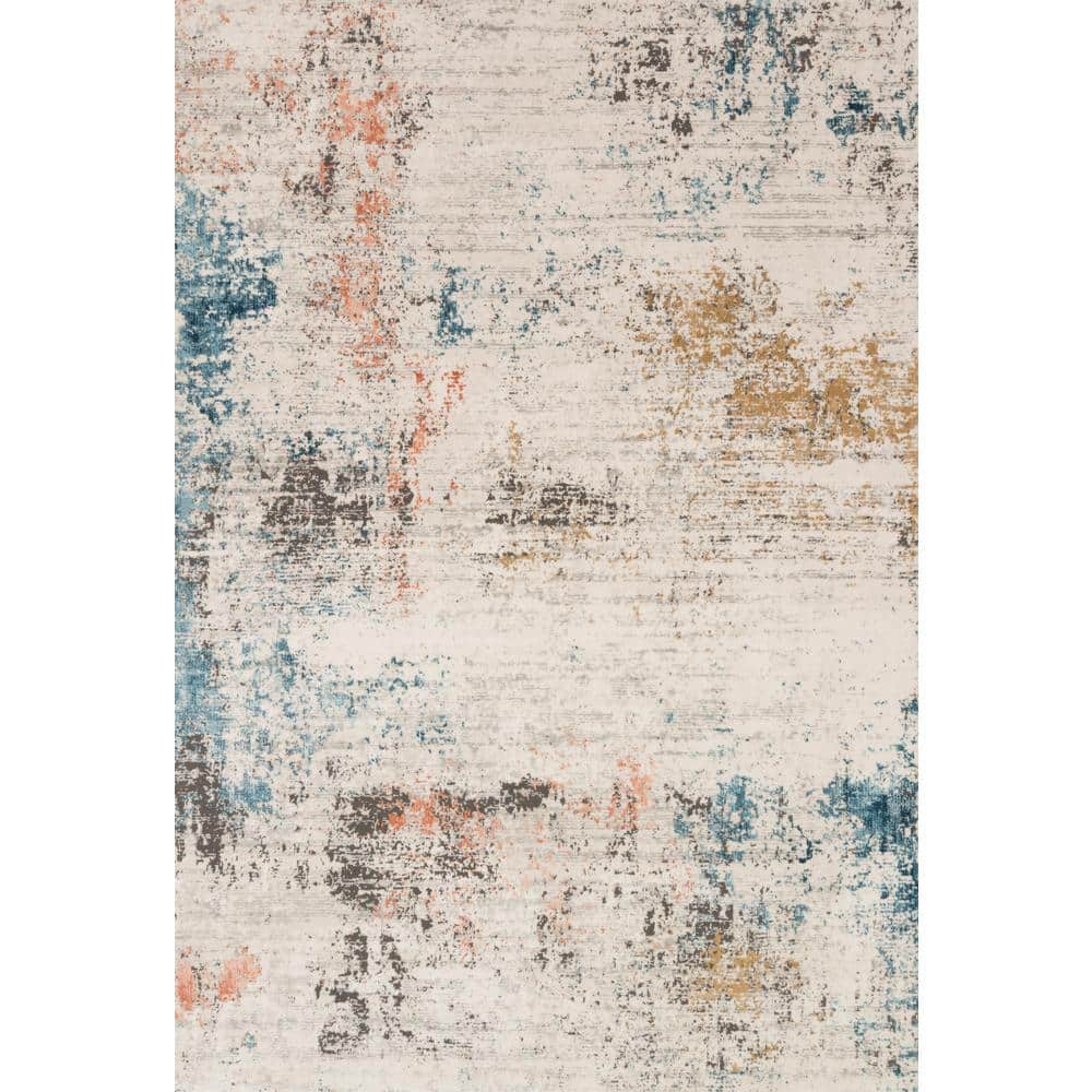 Loloi II Alchemy Abstract Ivory / Multi Area Rug