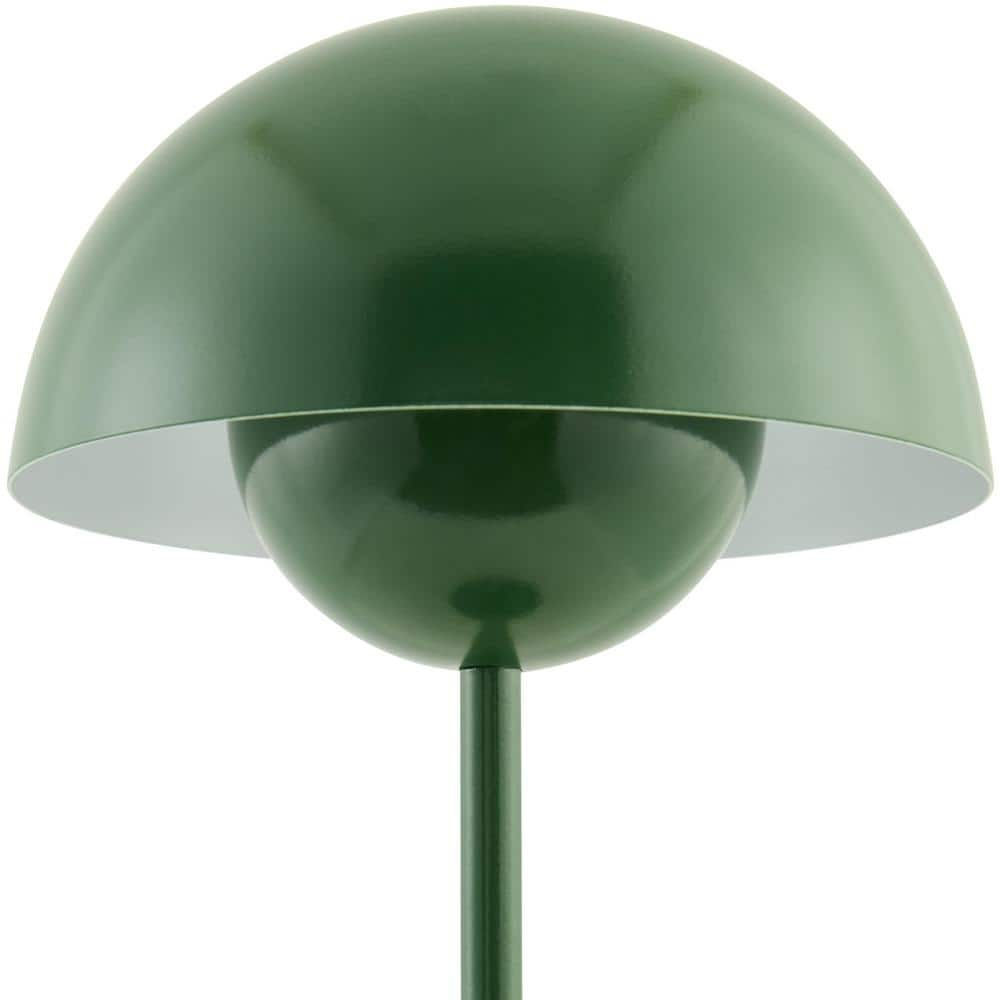 Livabliss Mayotte Portable Table Lamp, 12-inch, Green