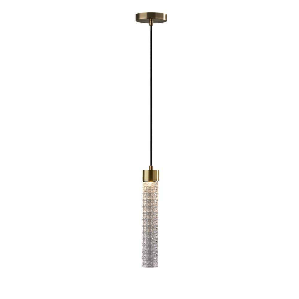 Tuberose Hand-Blown LED Pendant (3")