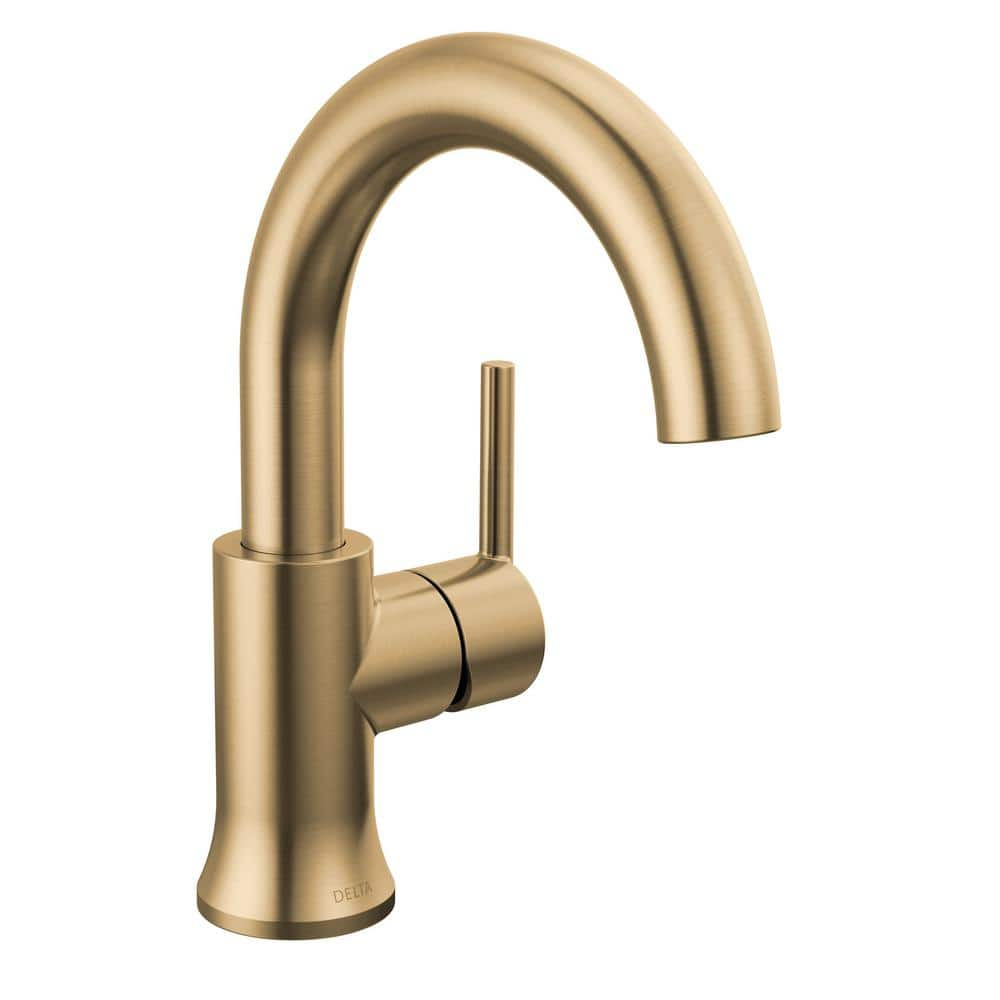 Delta 559Har-Dst Trinsic 1.2 GPM Single Hole Bathroom Faucet - Bronze