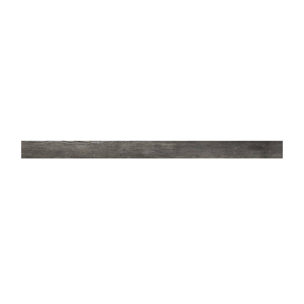 Ripton Gray Vinyl Wood Look Surface Reducer Molding, 94 inches