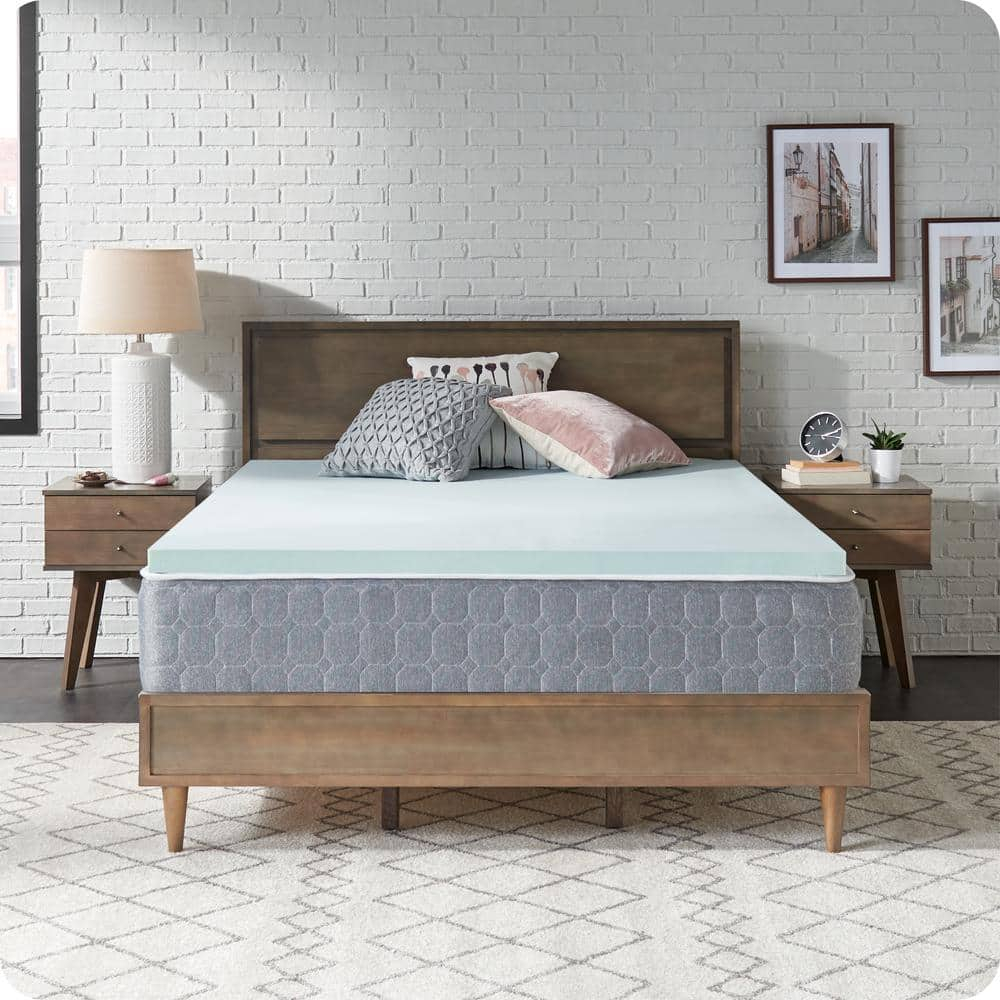 Sealy Dreamlife 1.5" Gel Memory Foam Mattress Topper, King, Adult