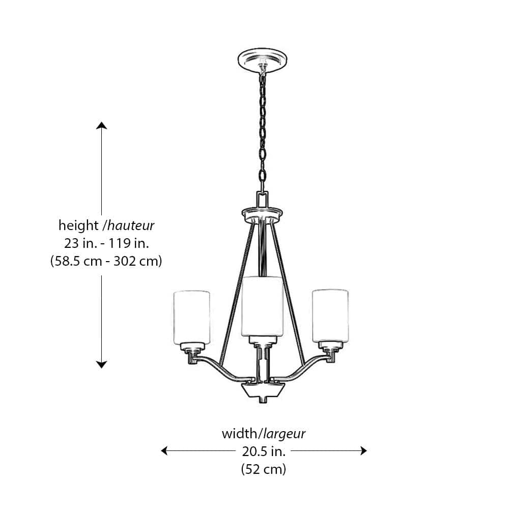 Mod Pod 5-Light Oil Rubbed Bronze Candle Chandelier Light Fixture with Frosted Glass Cylinder Shades