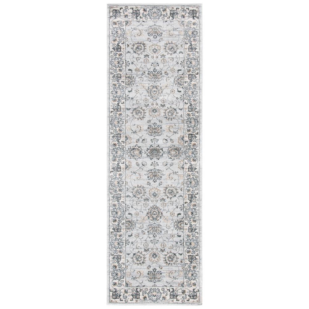 SAFAVIEH Isabella ISA940G Light Grey / Cream Rug
