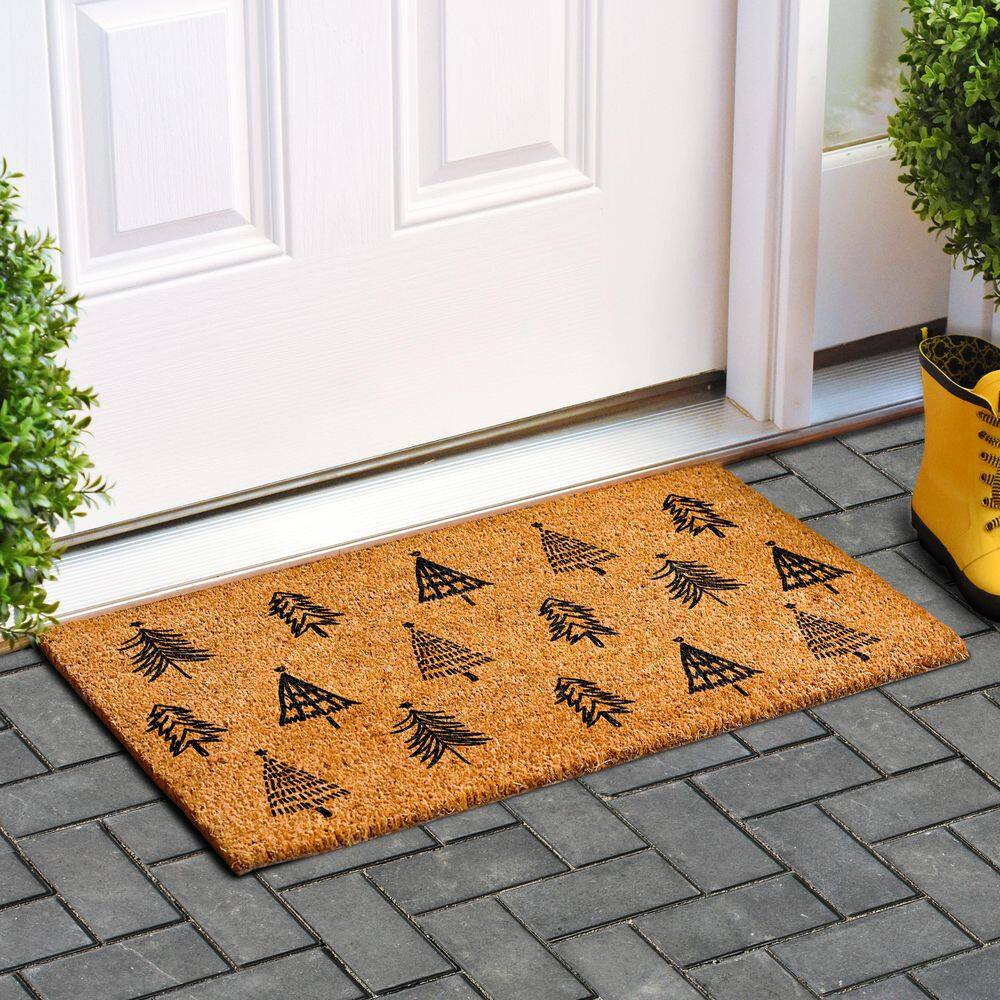 Calloway Mills 109062436 Christmas Tree Farm Doormat 24" x 36"