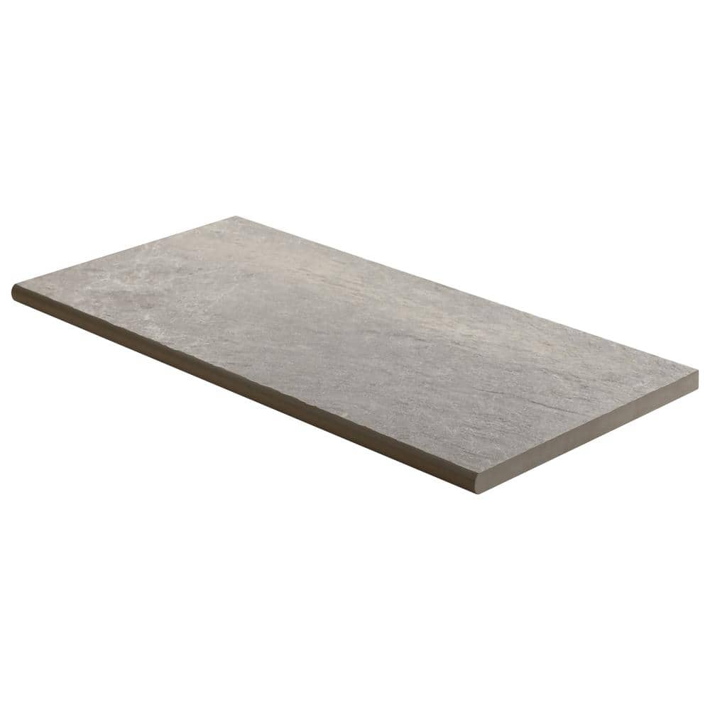 Bond Tile Limetech 11.81 In. X 23.62 In. Matte Porcelain Floor Pool Coping Tile (1.93 Sq. Ft. / Each)