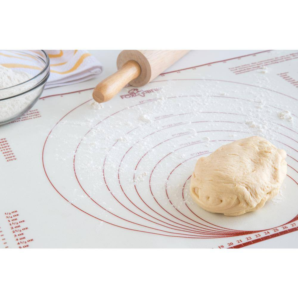 Fox Run Baking Mat with Measurements, Silicone,  23.25 x 15.25"