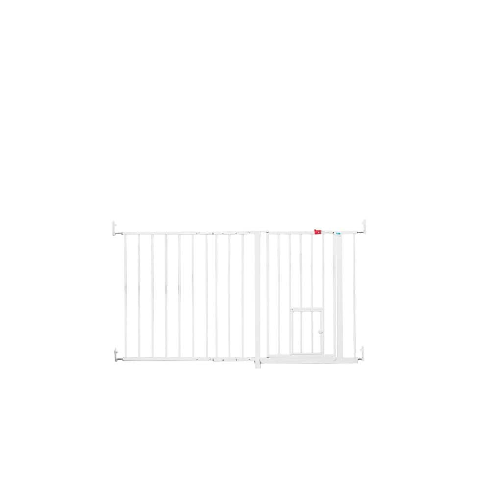 Carlson Pet Products Metal Pressure Mounted Pet Gate With Door