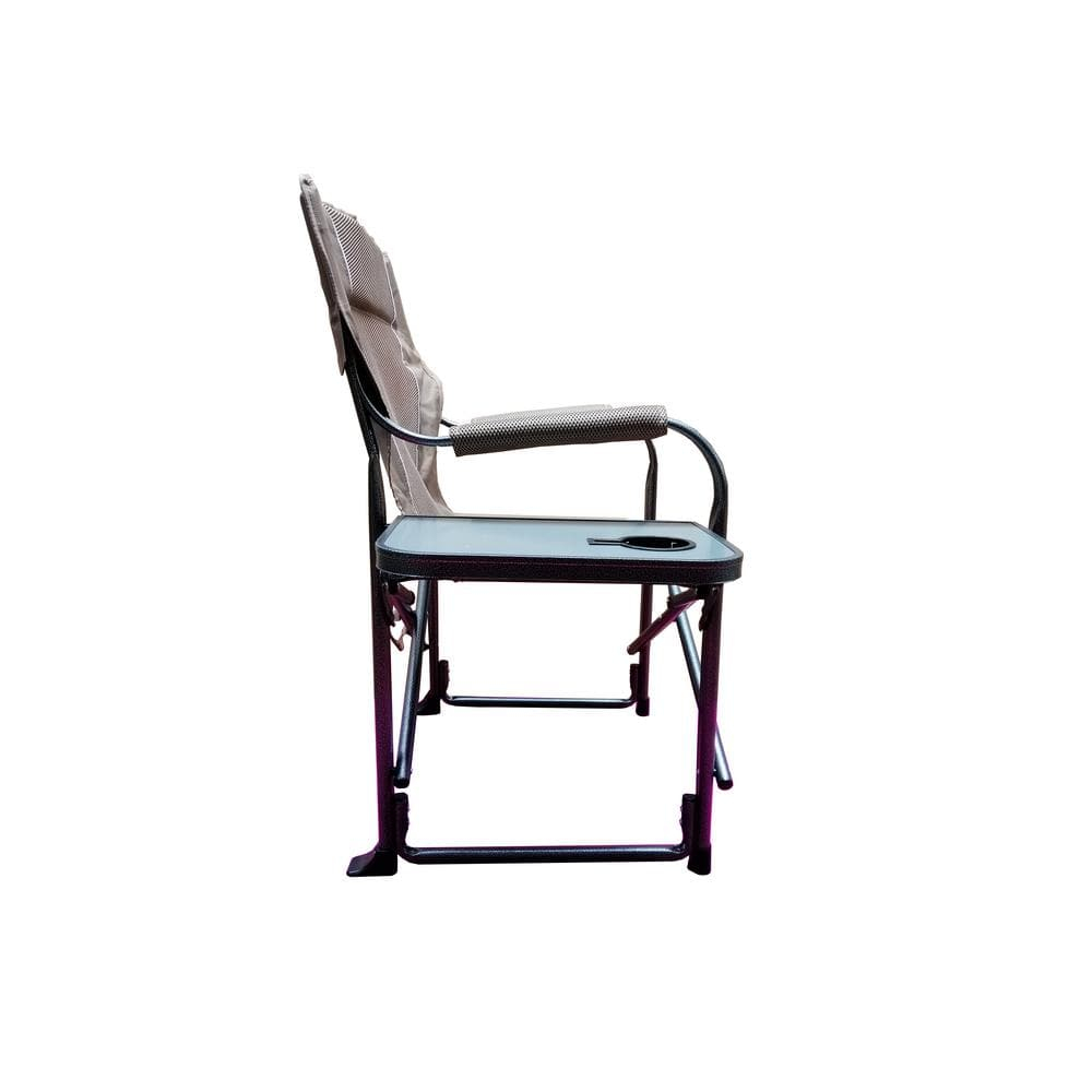 Caribbean Tropics Folding Director's Chair with Side Table