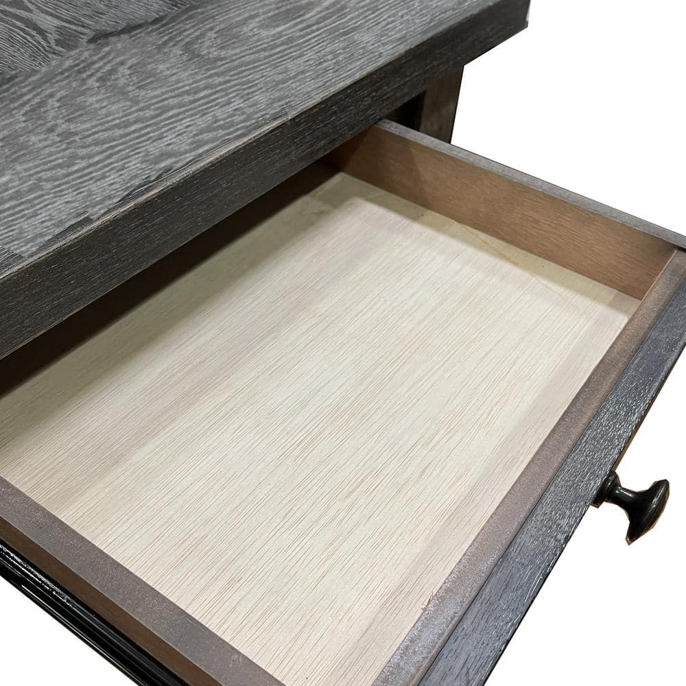 Best Master Furniture Eva 55" Engineered Wood Counter Height Dining Table - Gray