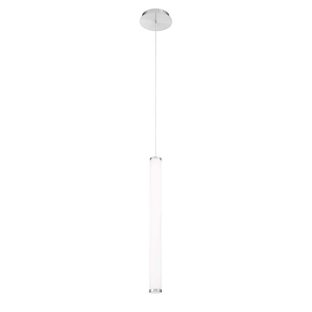 Brushed Nickel LED Indoor/Outdoor Pendant Light