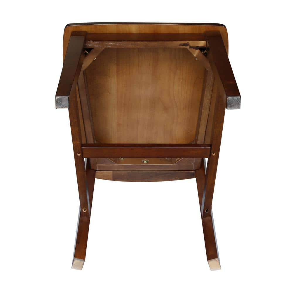 International Concepts San Remo Splatback Chair Dining Chairs Espresso Espresso Finish