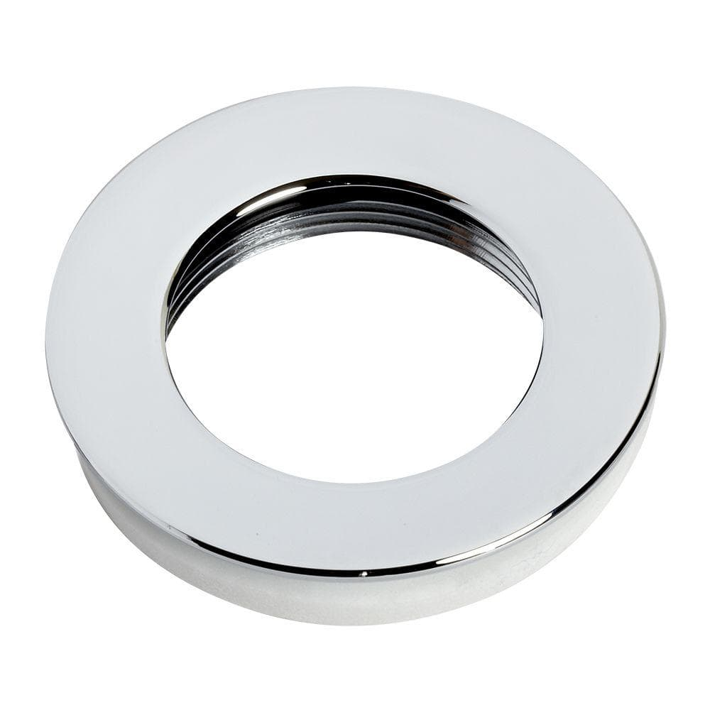 Polished Chrome Bathroom Sink Drain Flange and Washer