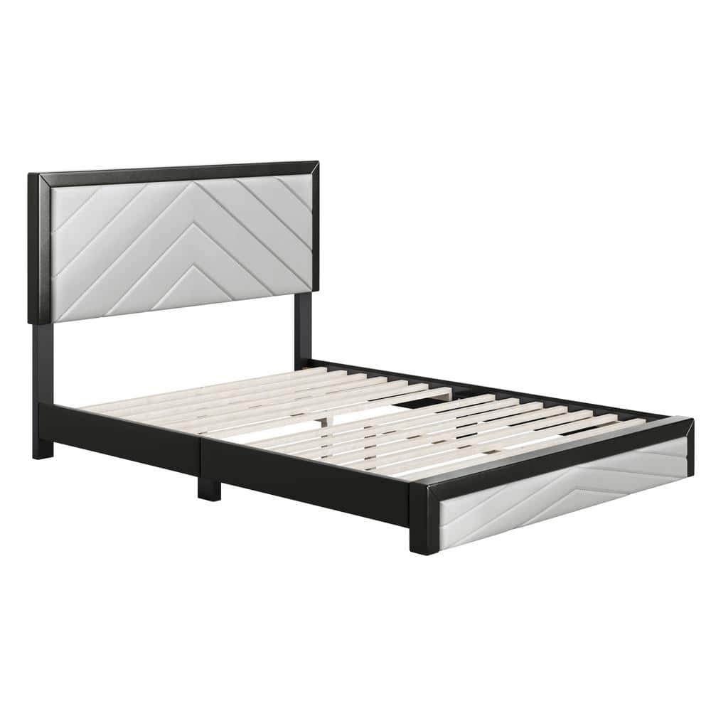 Boyd Sleep ARPBBG203DB Adrian Faux Leather Upholstered Platform Bed