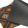 Main + Mesa Natural Coir Doormat with Geometric Print, Multi-color