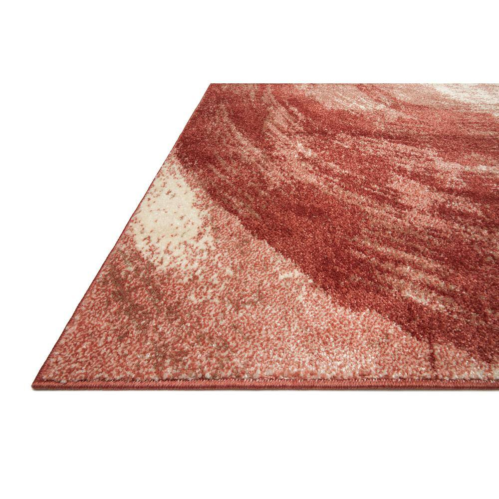Loloi II Spirit Collection SPI-03 Rose/Spice 2'-7" x 8'-0" Runner Rug