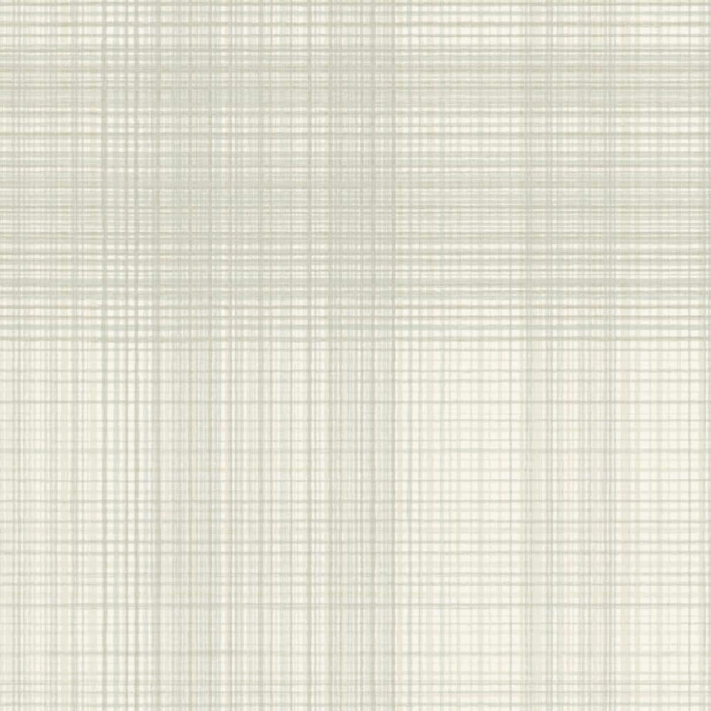 Chesapeake Madras Aqua Plaid Wallpaper