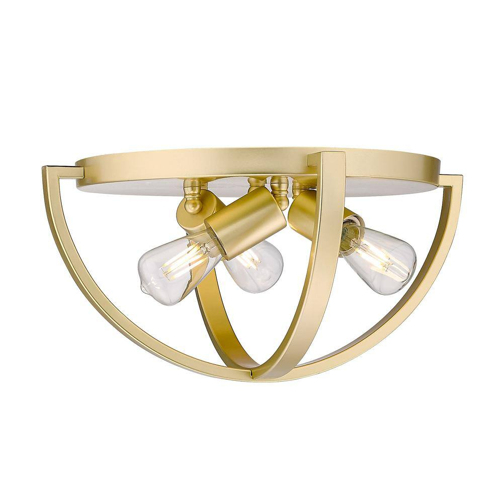 Colson Flush Mount in Olympic Gold