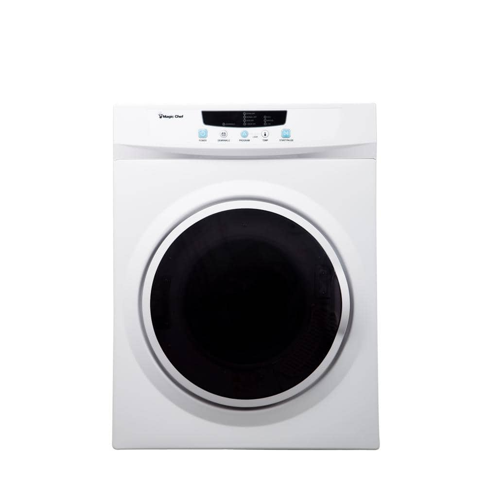 Magic Chef 3.5 Cu. ft. Compact Electric Dryer, White