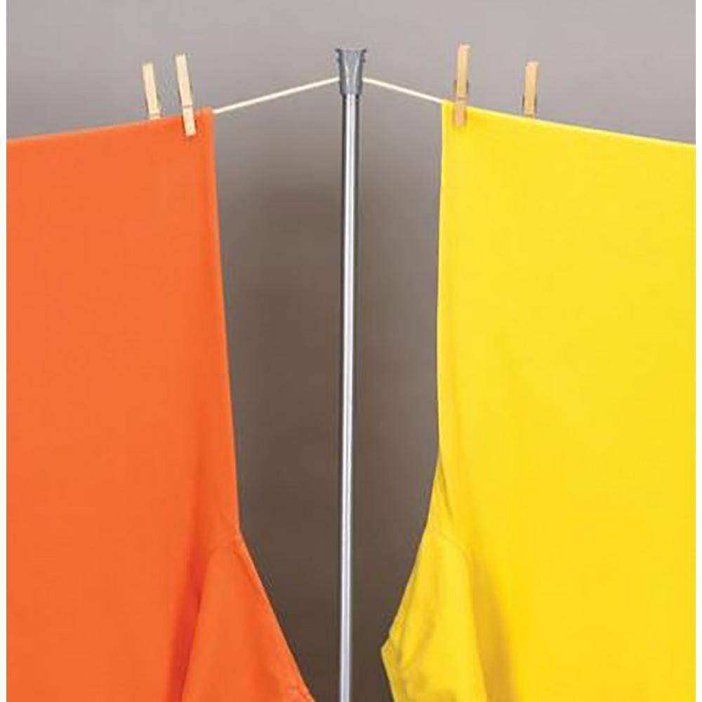 Household Essentials 85" Outdoor Telescoping Steel Pole Clothesline Prop
