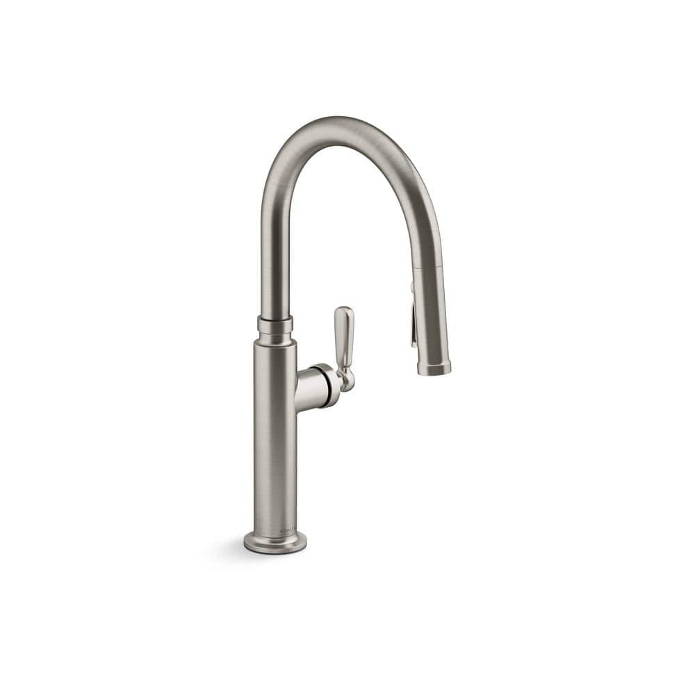 Edalyn by Studio McGee Pull-Down Kitchen Sink Faucet with Three-Function Sprayhead