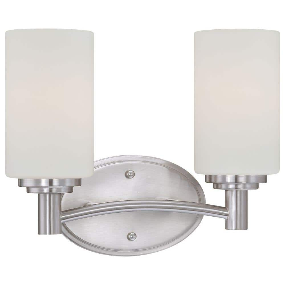 Thomas Lighting - Pittman - Two Light Wall Sconce-Brushed Nickel Finish