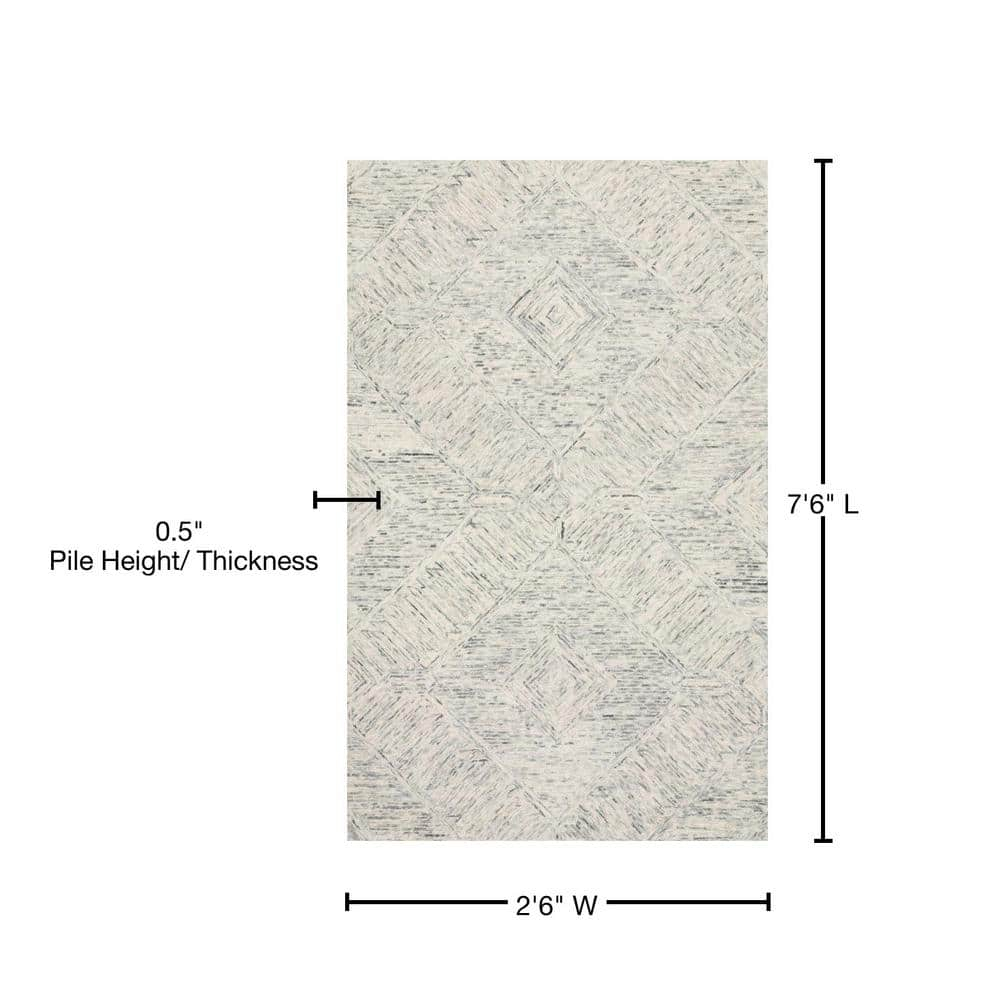Loloi II Ziva Contemporary Sky Area Rug
