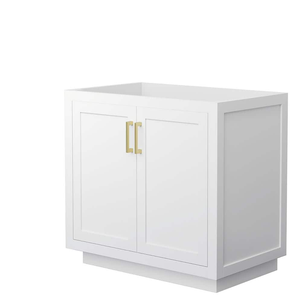 Wyndham Collection Miranda 35.25" Freestanding Single Bathroom Vanity Base Only