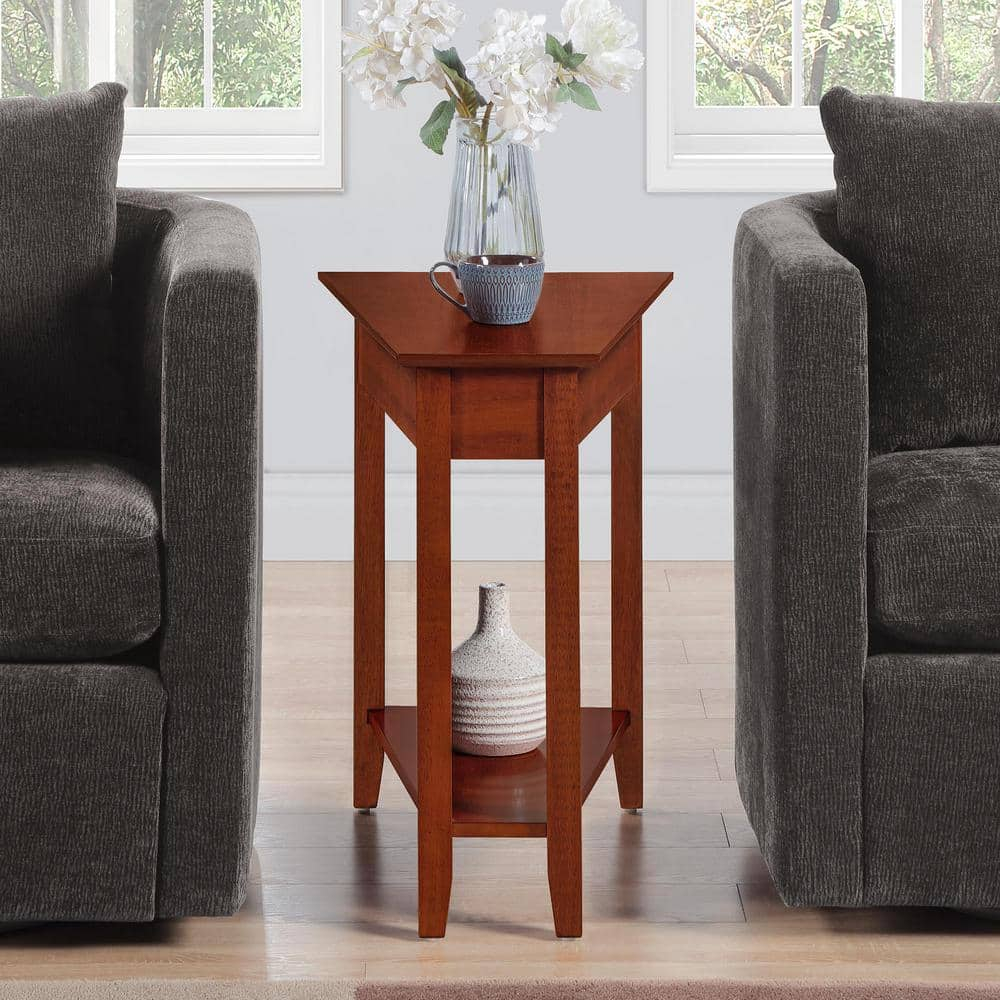 Convenience Concepts American Heritage Wedge End Table