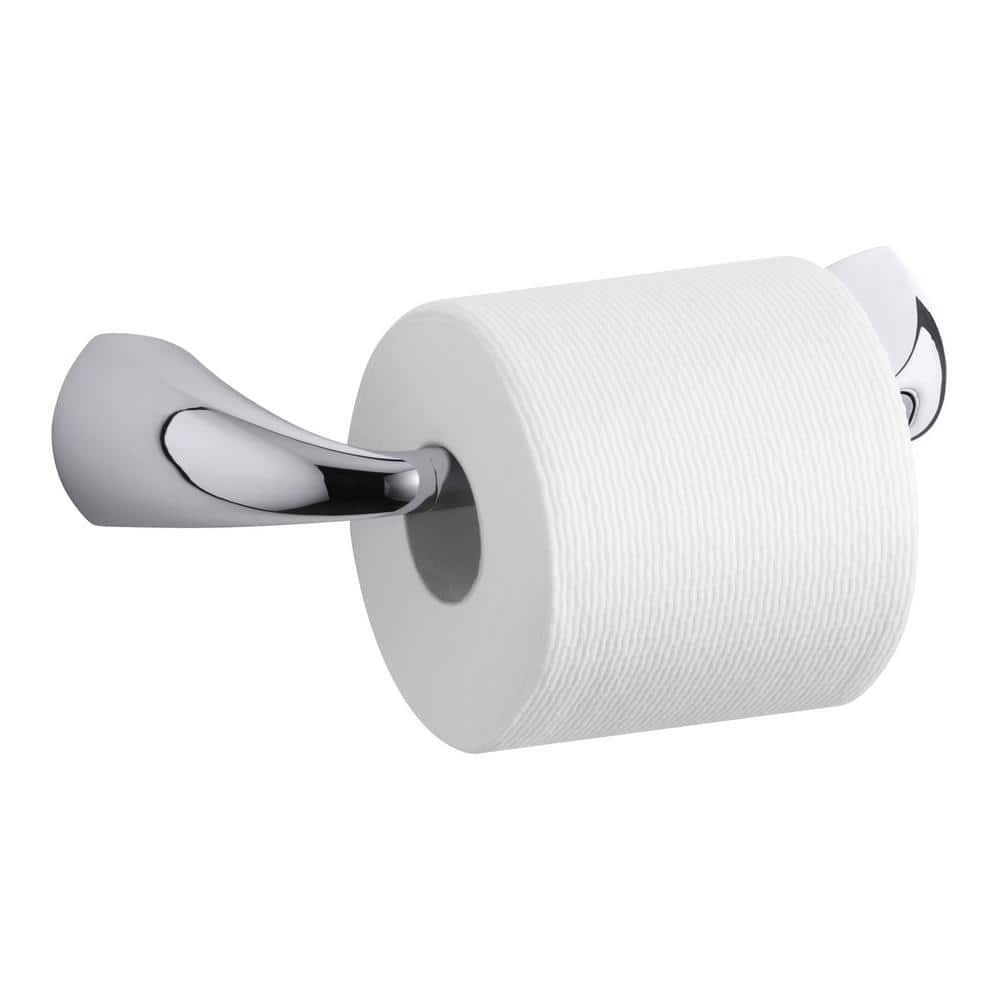 Alteo® Pivoting Toilet Paper Holder, Wall-Mount Bathroom Toilet Paper Holder
