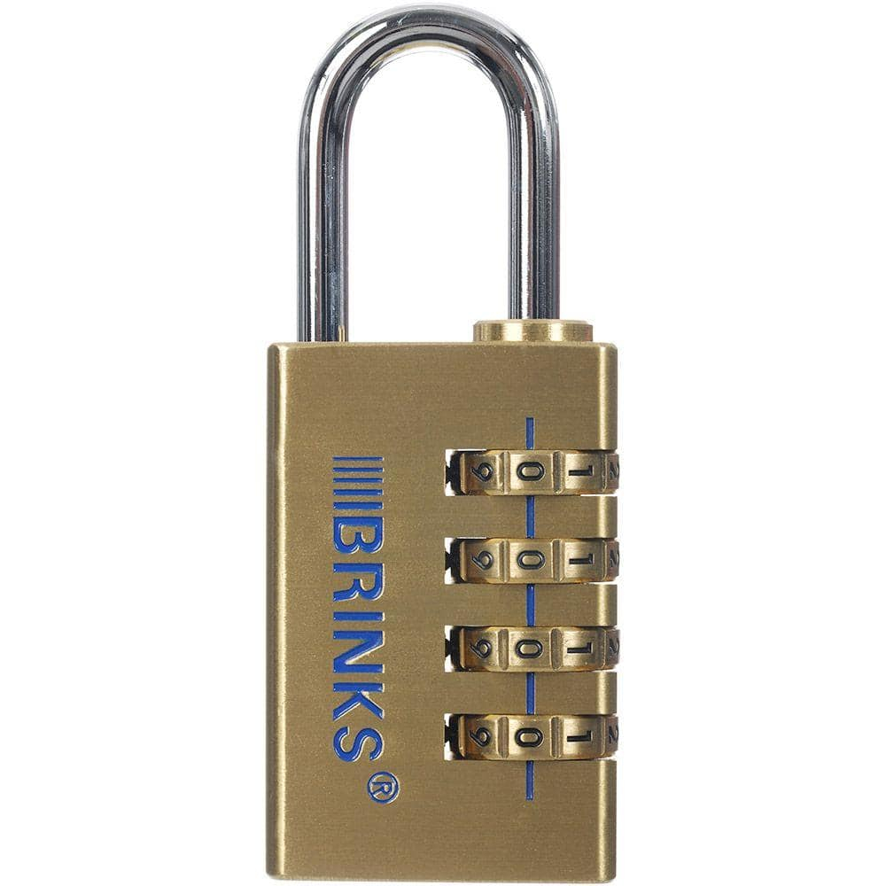 Brinks Home Security 171-30051: 30Mm Solid Brass, Resettable Combination