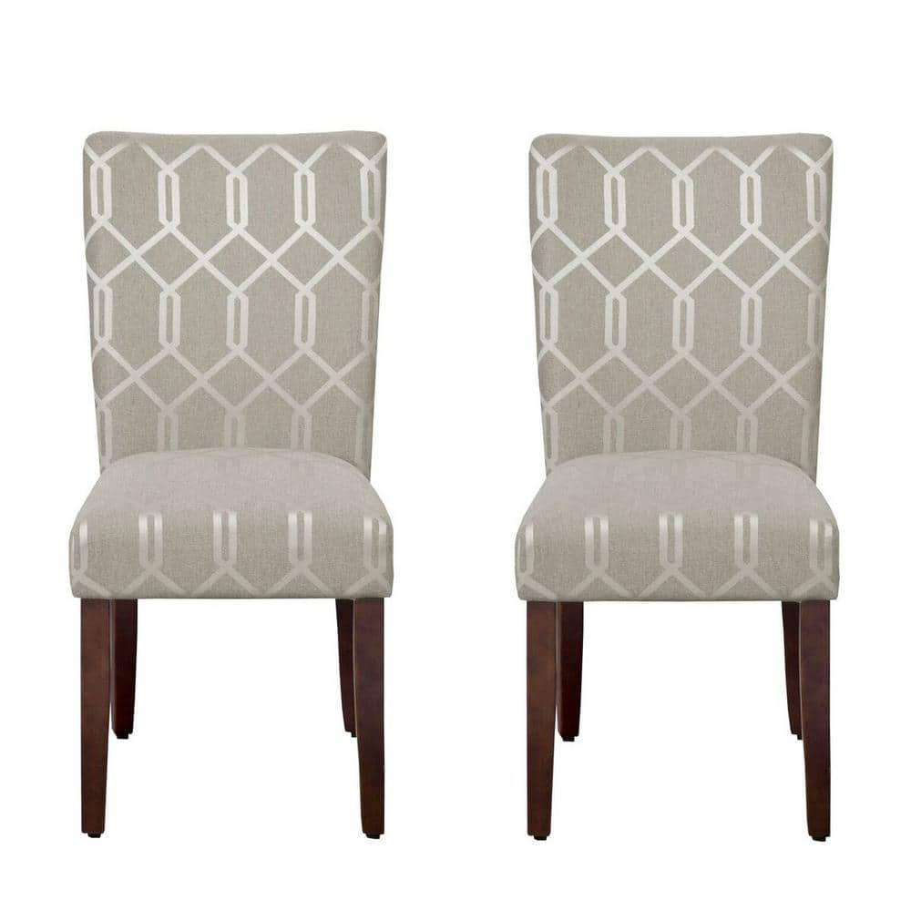 HomePop Parsons Dining Chairs (set of 2), Multiple Colors