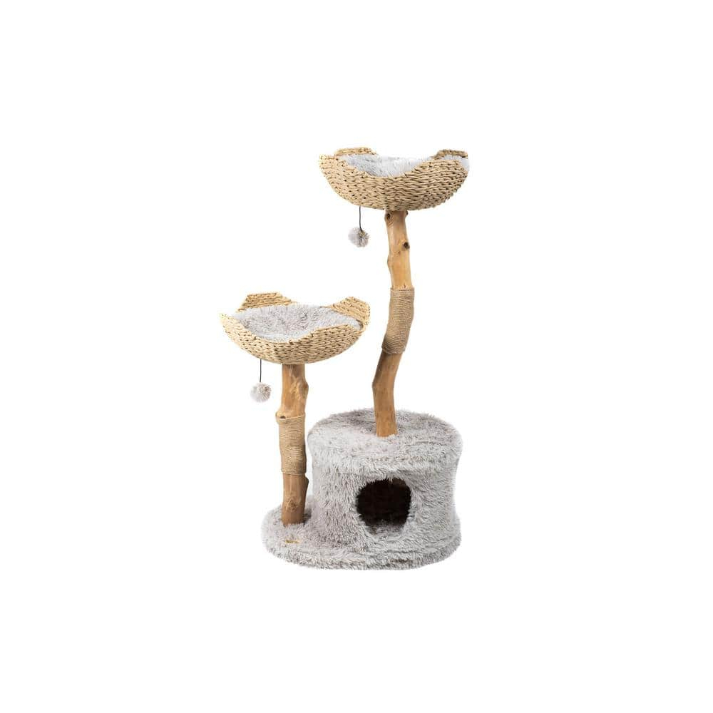 Mau Lifestyle Cento Cat Tree, Hand Made, Gray