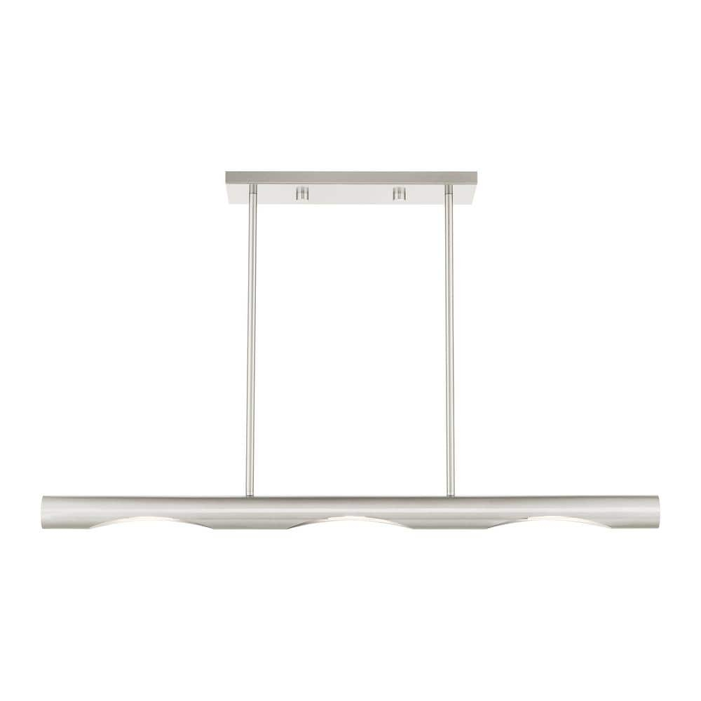 Livex Lighting Acra 3 - Light Chandelier in  Brushed Nickel