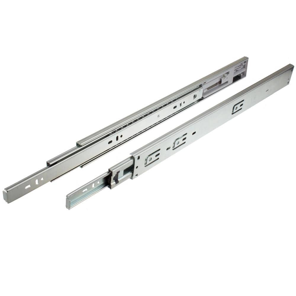 GlideRite Hardware Full Extension Soft Close Side Mount Metal Drawer Slide